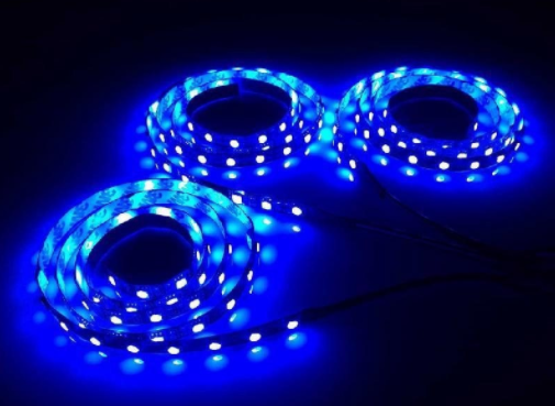 1M LED STRIP LIGHT 9.6WATT/M, Warm White, Cool White, Blue,3528