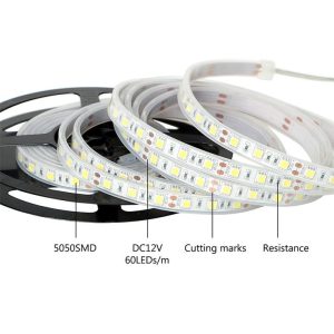 5M waterproof LED STRIP LIGHT 14.4W/m warm white/cool white