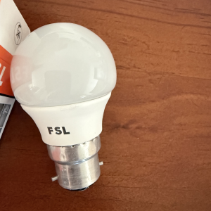 FSL LED Bulb G45-5-B22 FSL G45-5W, Daylight 6500K, Non-Dimmable