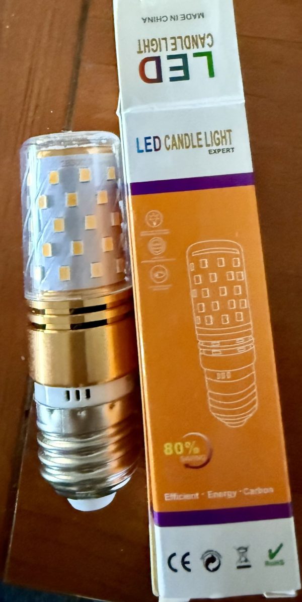 LED CORN BULB 6W E27 3000K